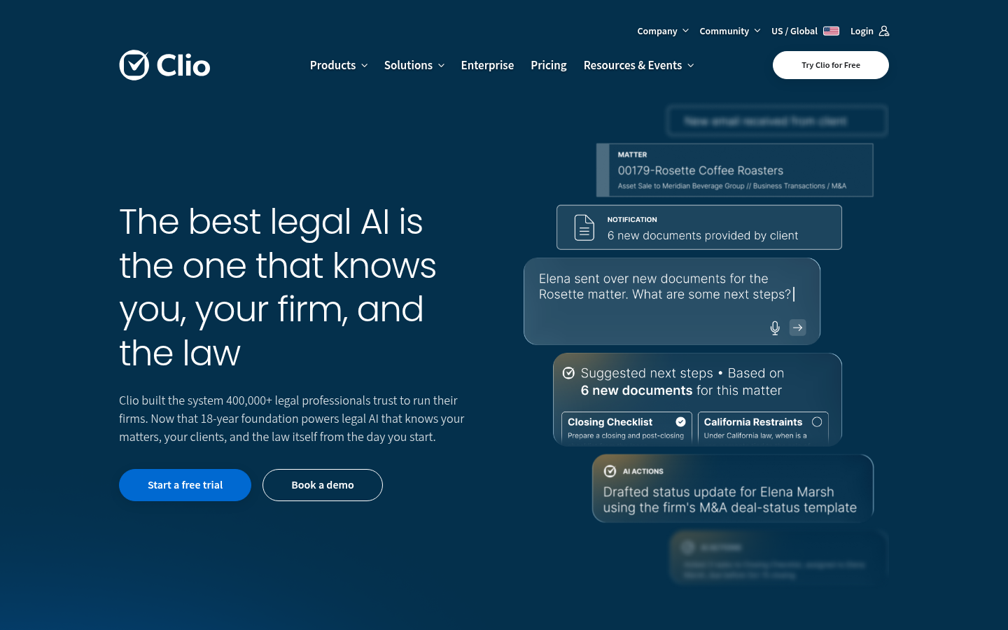 Homepage of the website, as captured