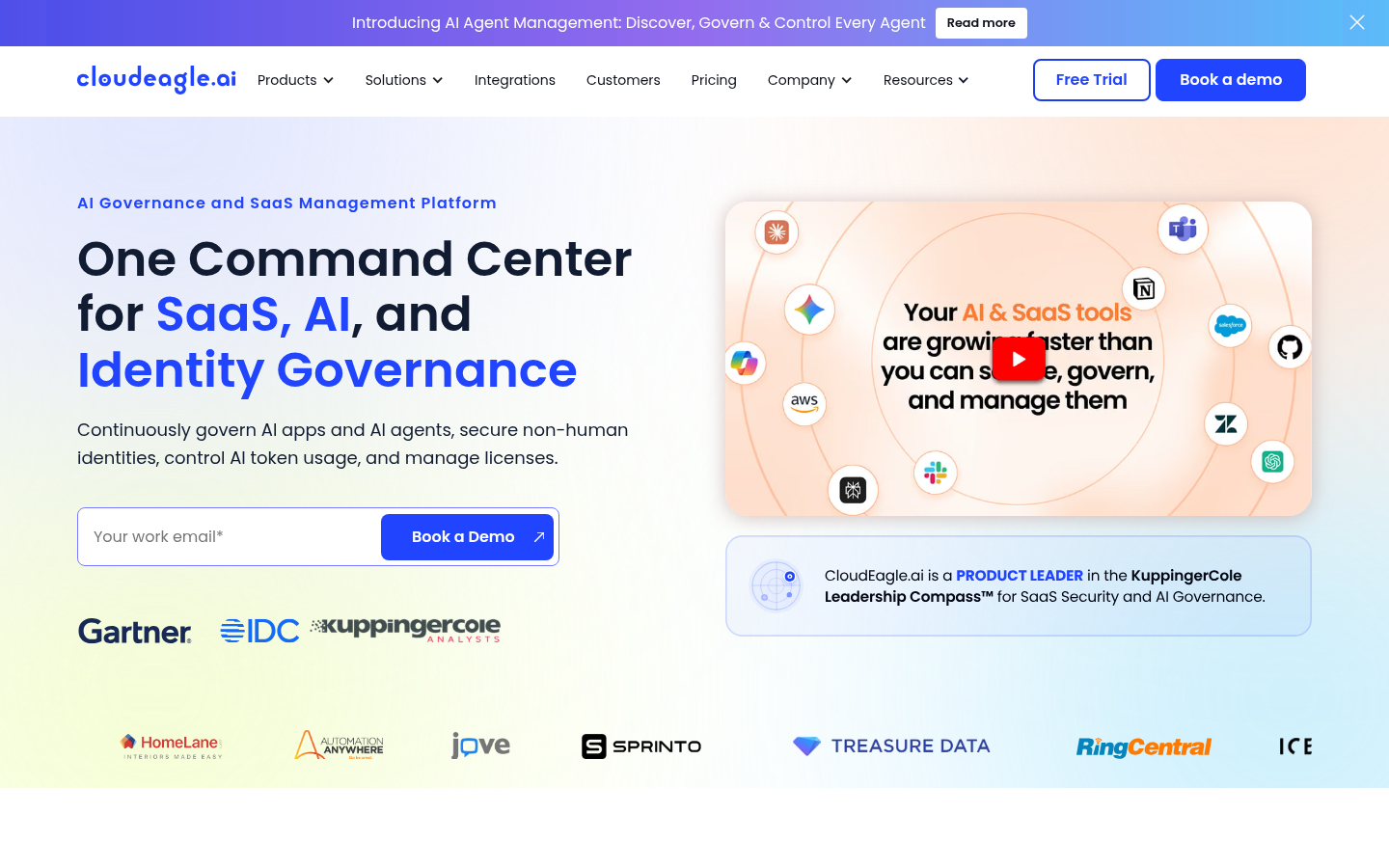Homepage of the website, as captured
