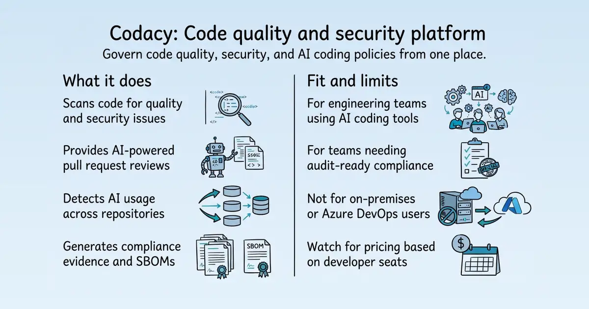 Codacy at a glance