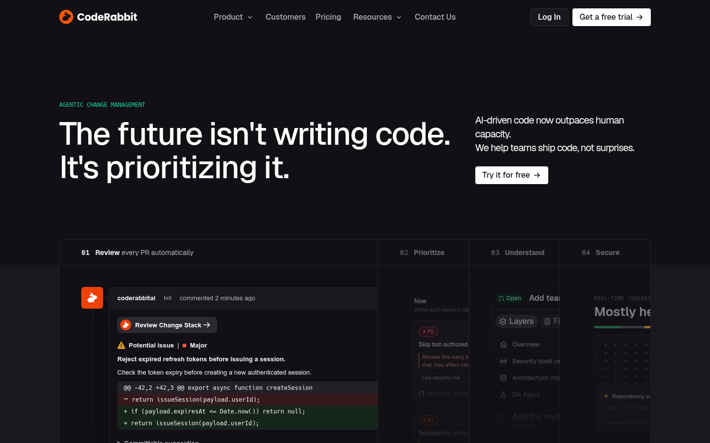 Homepage of the website, as captured