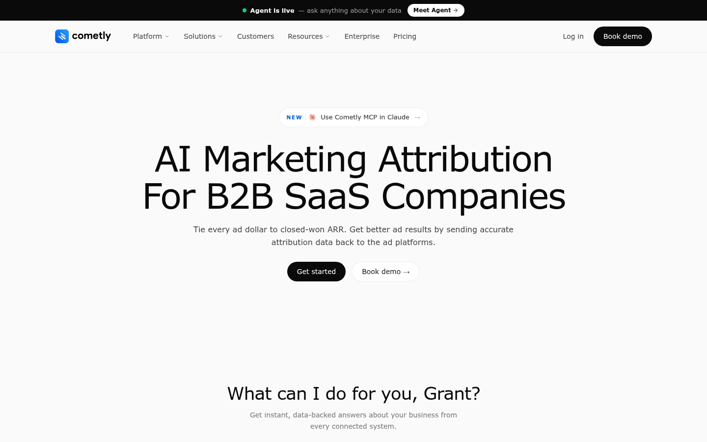 Homepage of the website, as captured