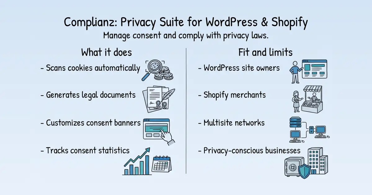 Complianz at a glance