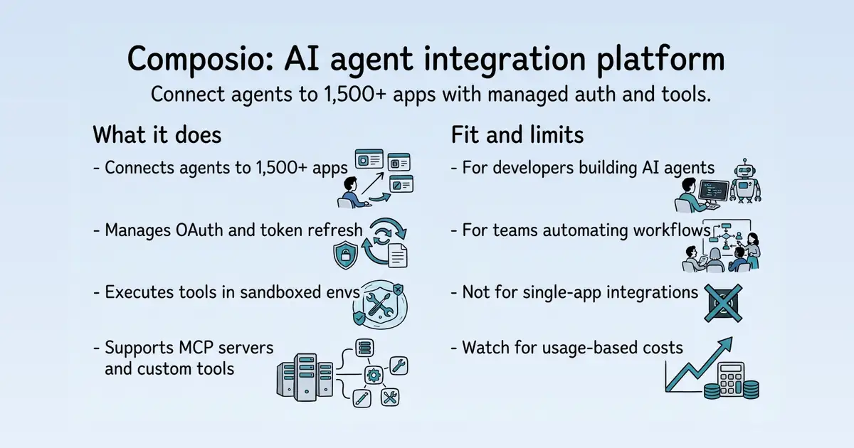 Composio at a glance