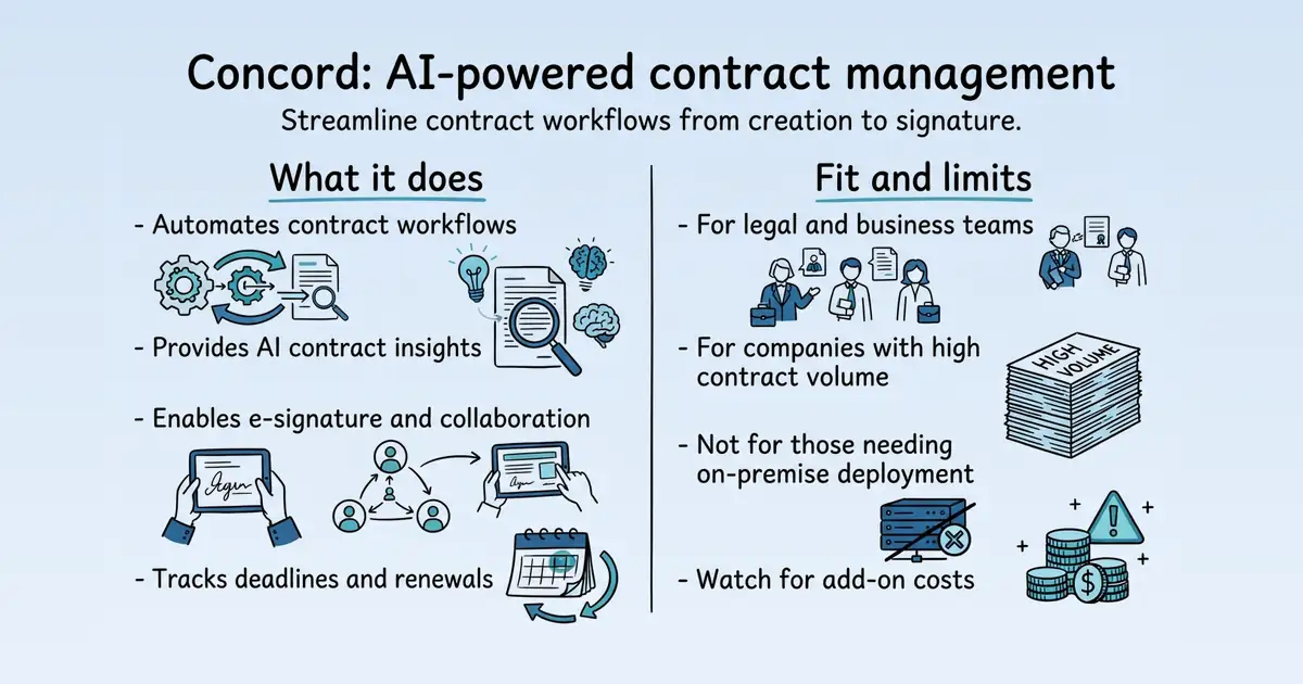 Concord at a glance