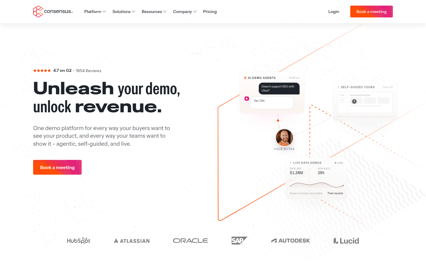 Homepage of the website, as captured