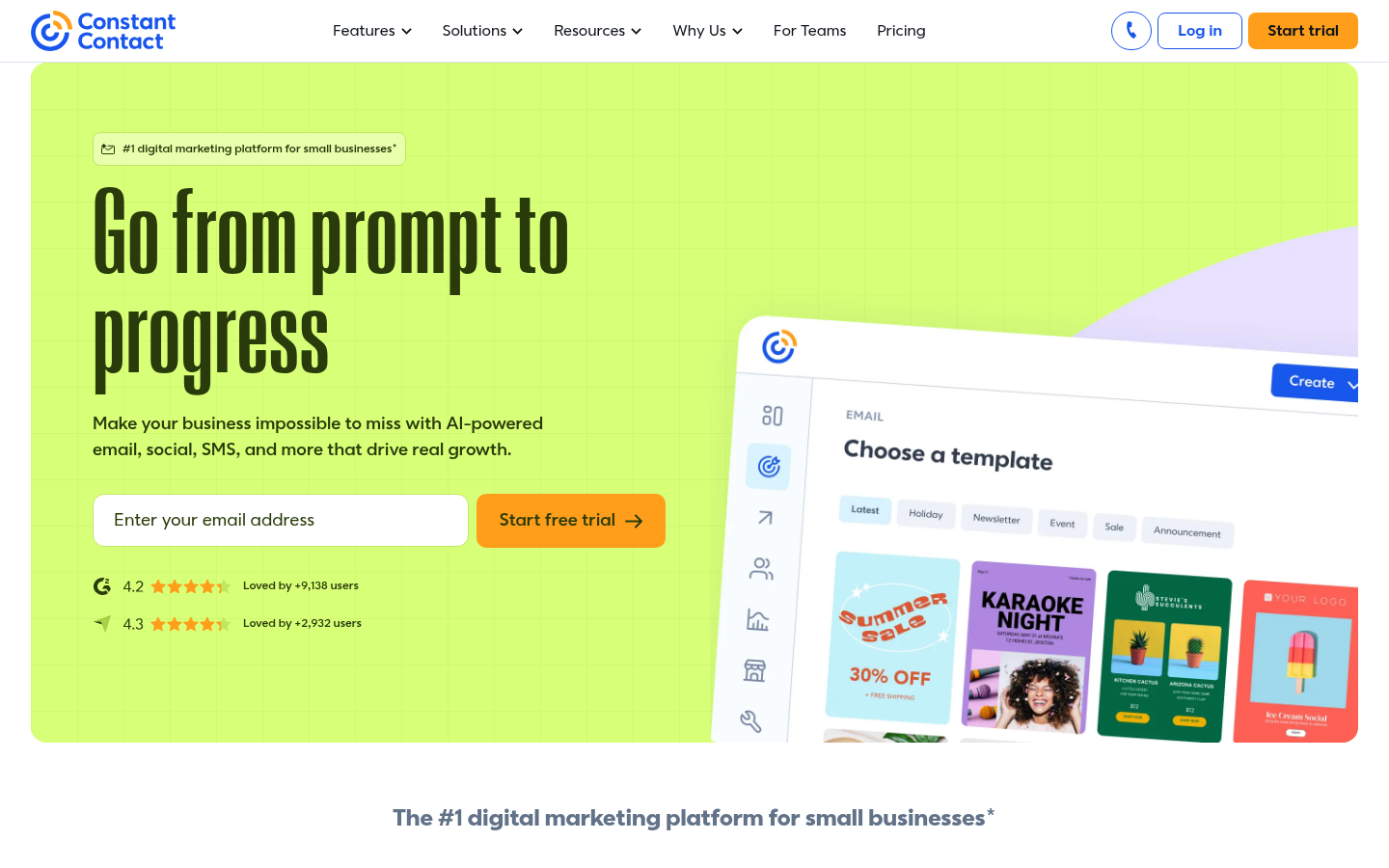 Homepage of the website, as captured