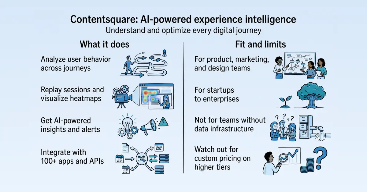 Contentsquare at a glance