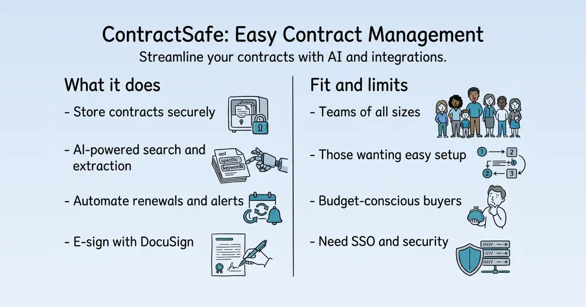 ContractSafe at a glance