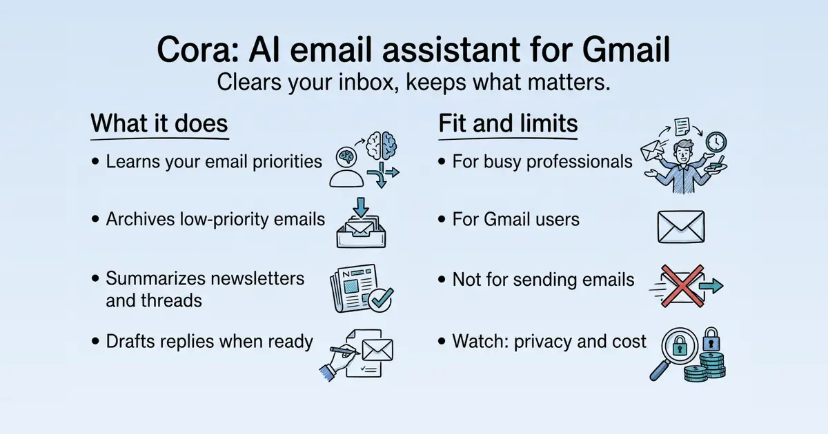 Cora at a glance