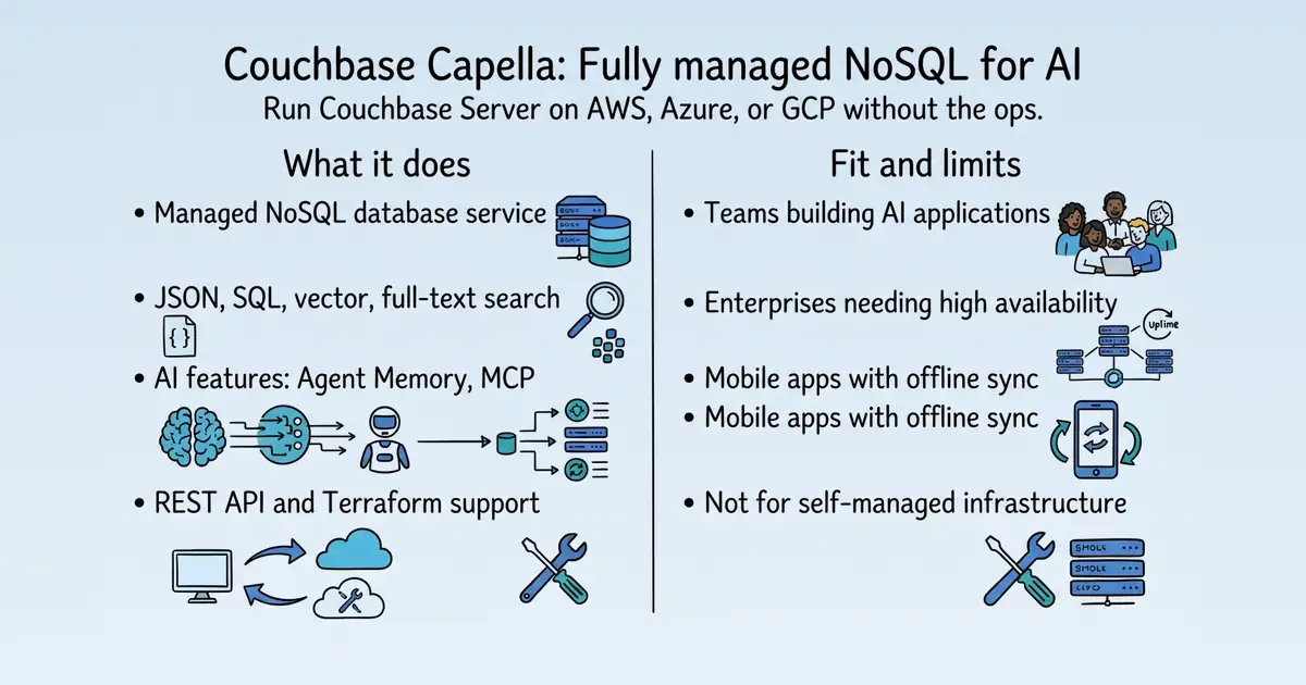 Couchbase Capella at a glance