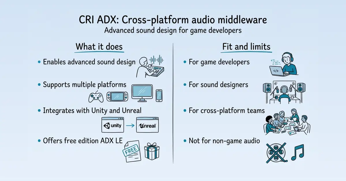 CRI ADX at a glance