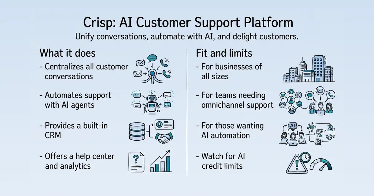 Crisp at a glance
