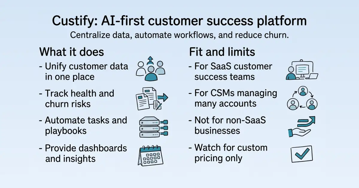 Custify at a glance