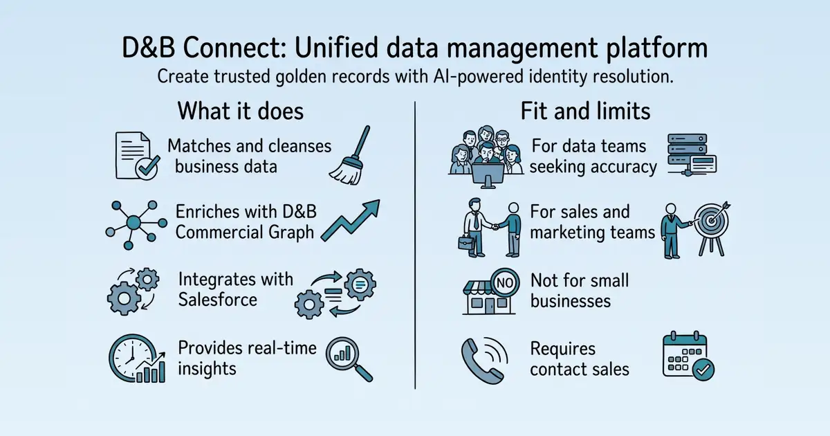 D&B Connect at a glance
