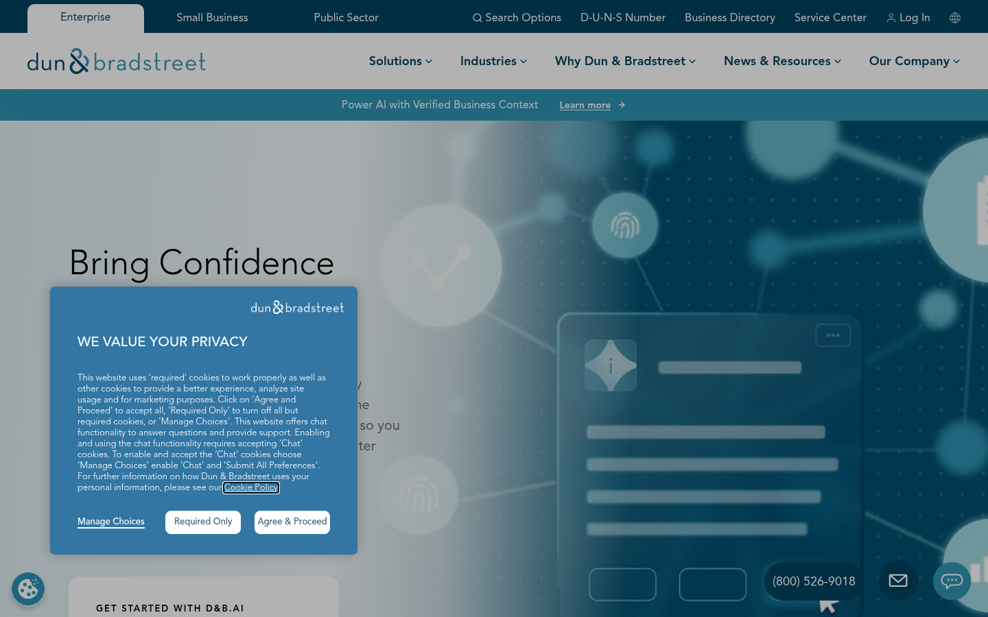 Homepage of the website, as captured
