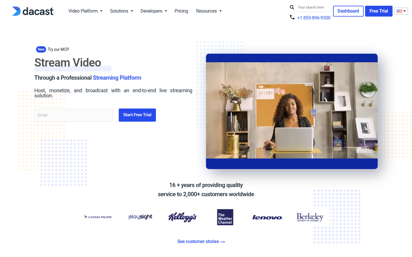 Homepage of the website, as captured