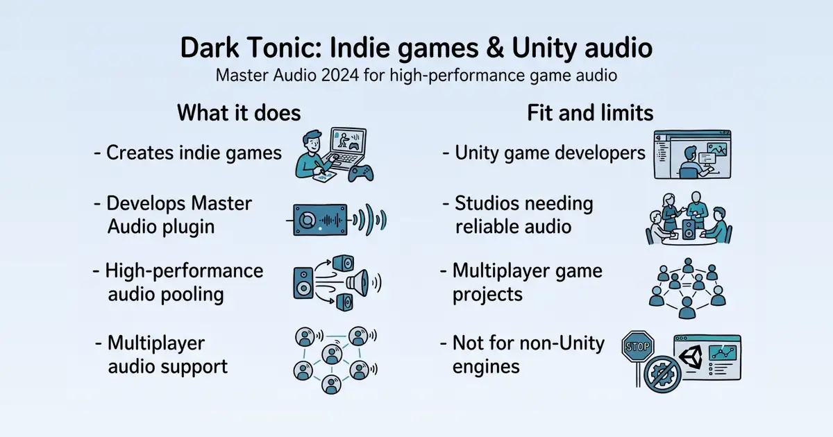 Dark Tonic Games Studio at a glance