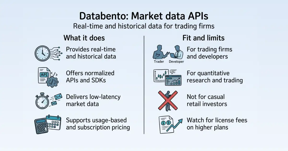 Databento at a glance