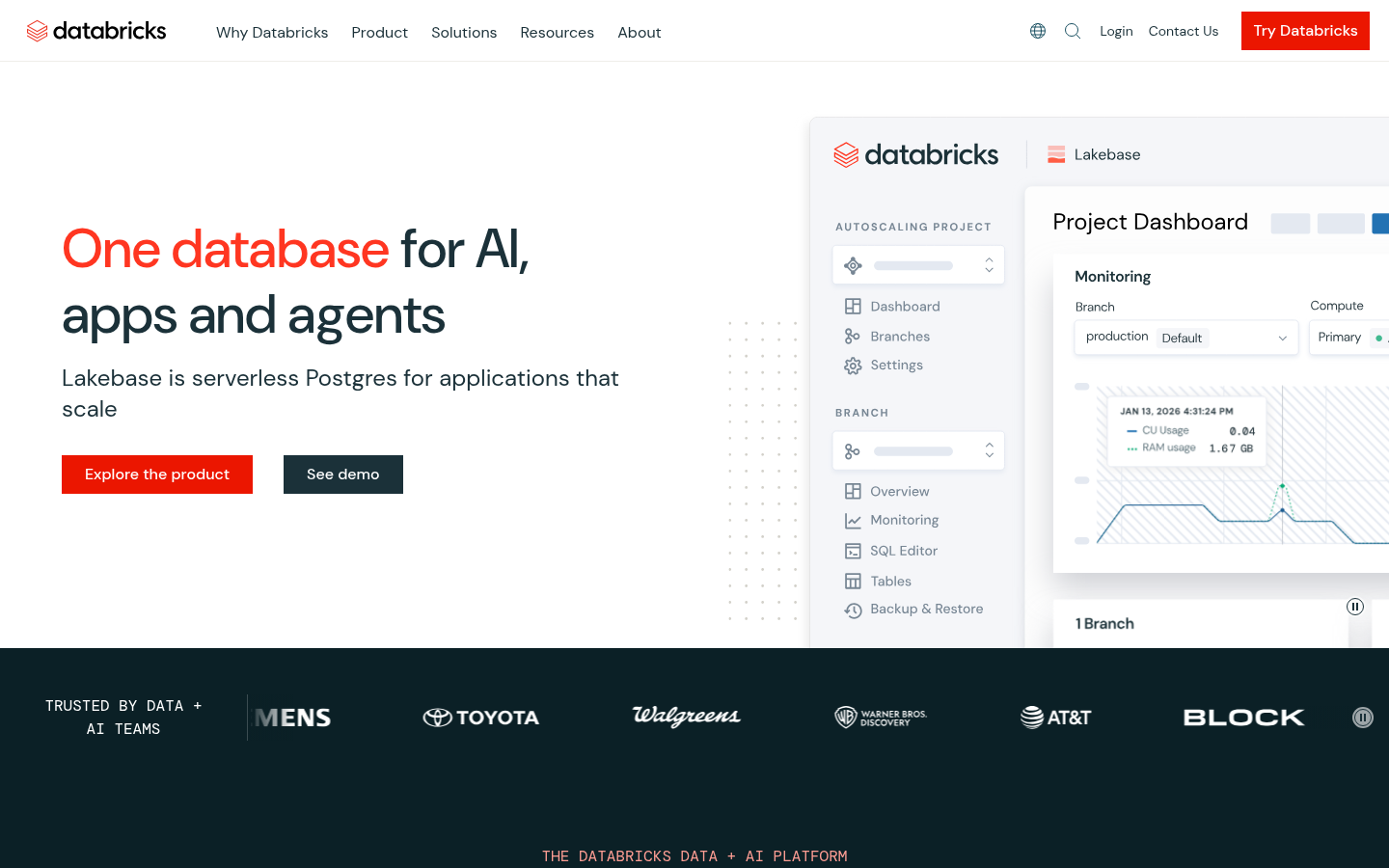 Homepage of the website, as captured