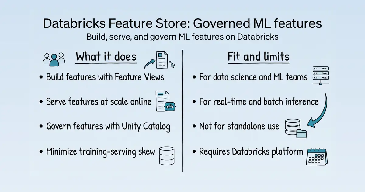 Databricks Feature Store at a glance