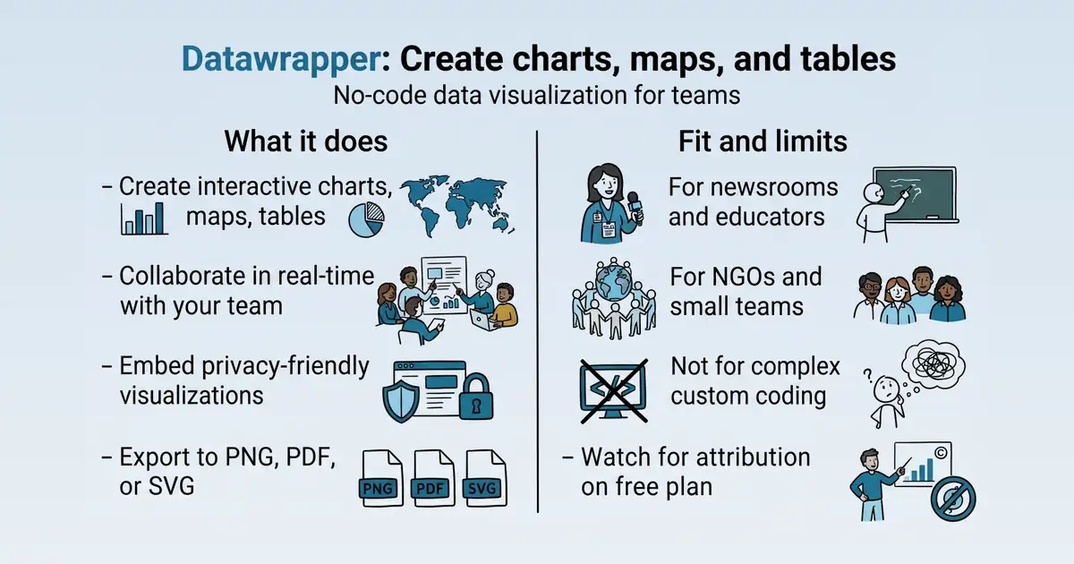 Datawrapper at a glance
