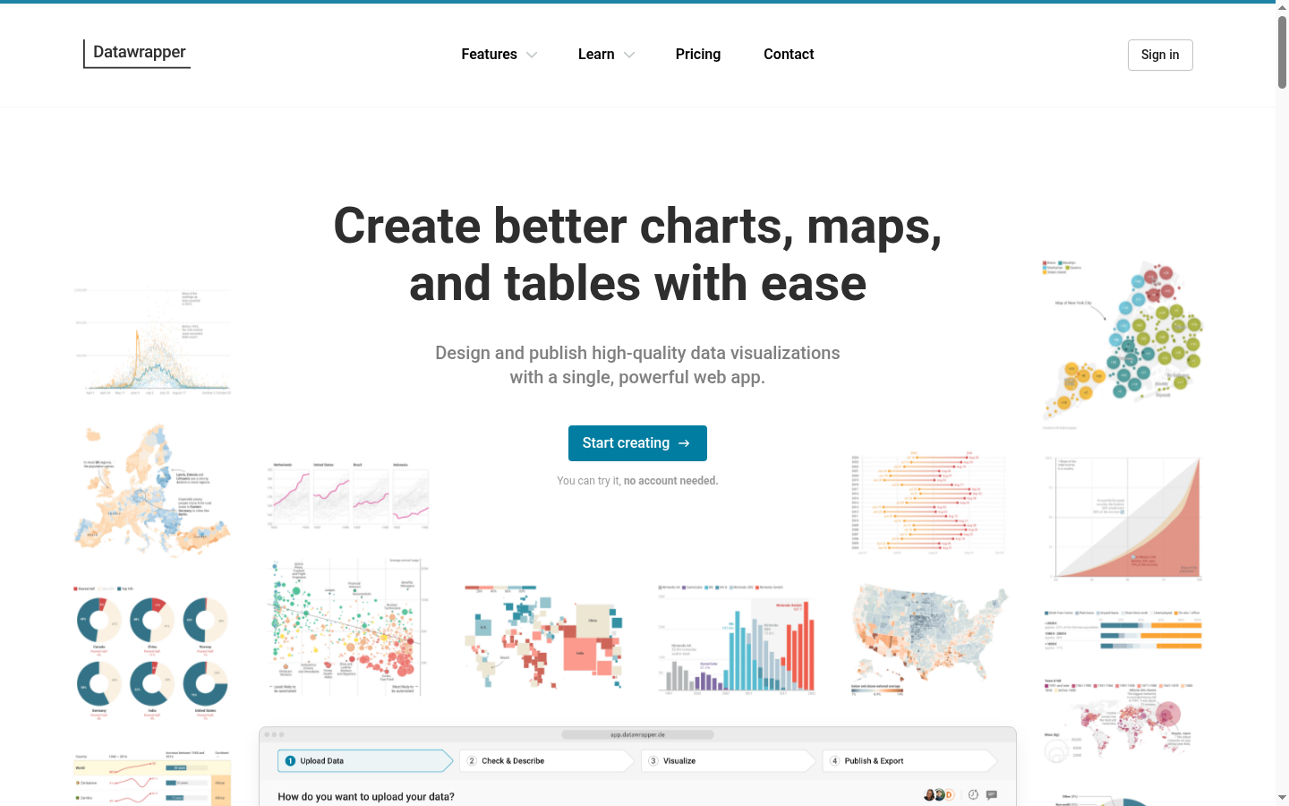 Homepage of the website, as captured