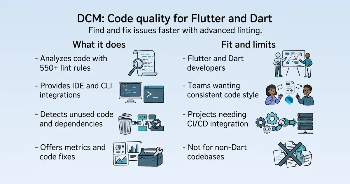DCM at a glance