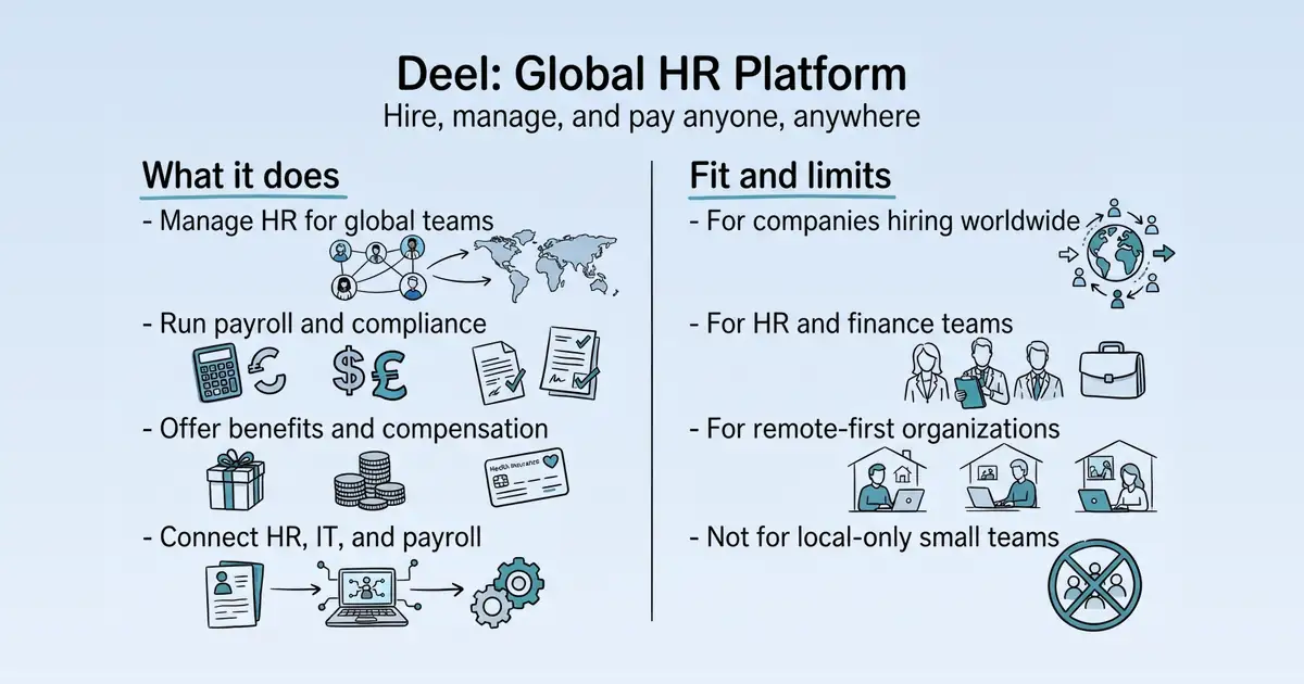 Deel at a glance