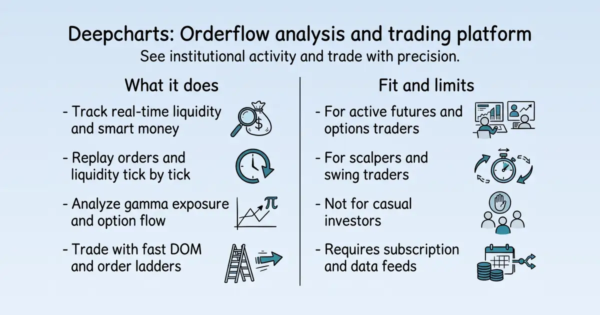 Deepcharts at a glance