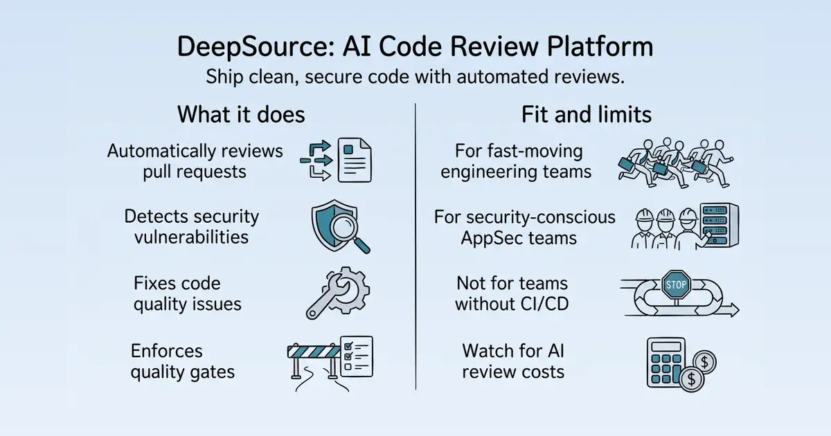 DeepSource at a glance