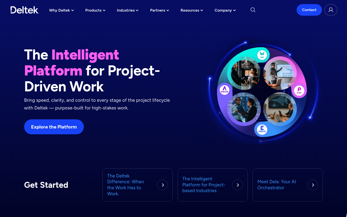 Homepage of the website, as captured
