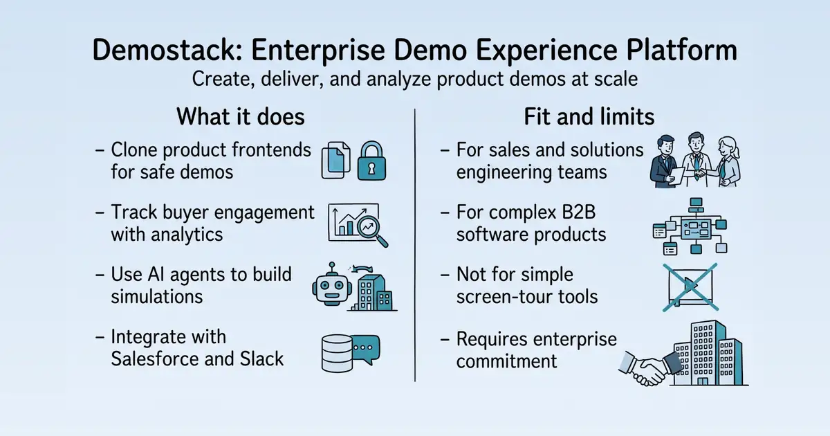 Demostack at a glance