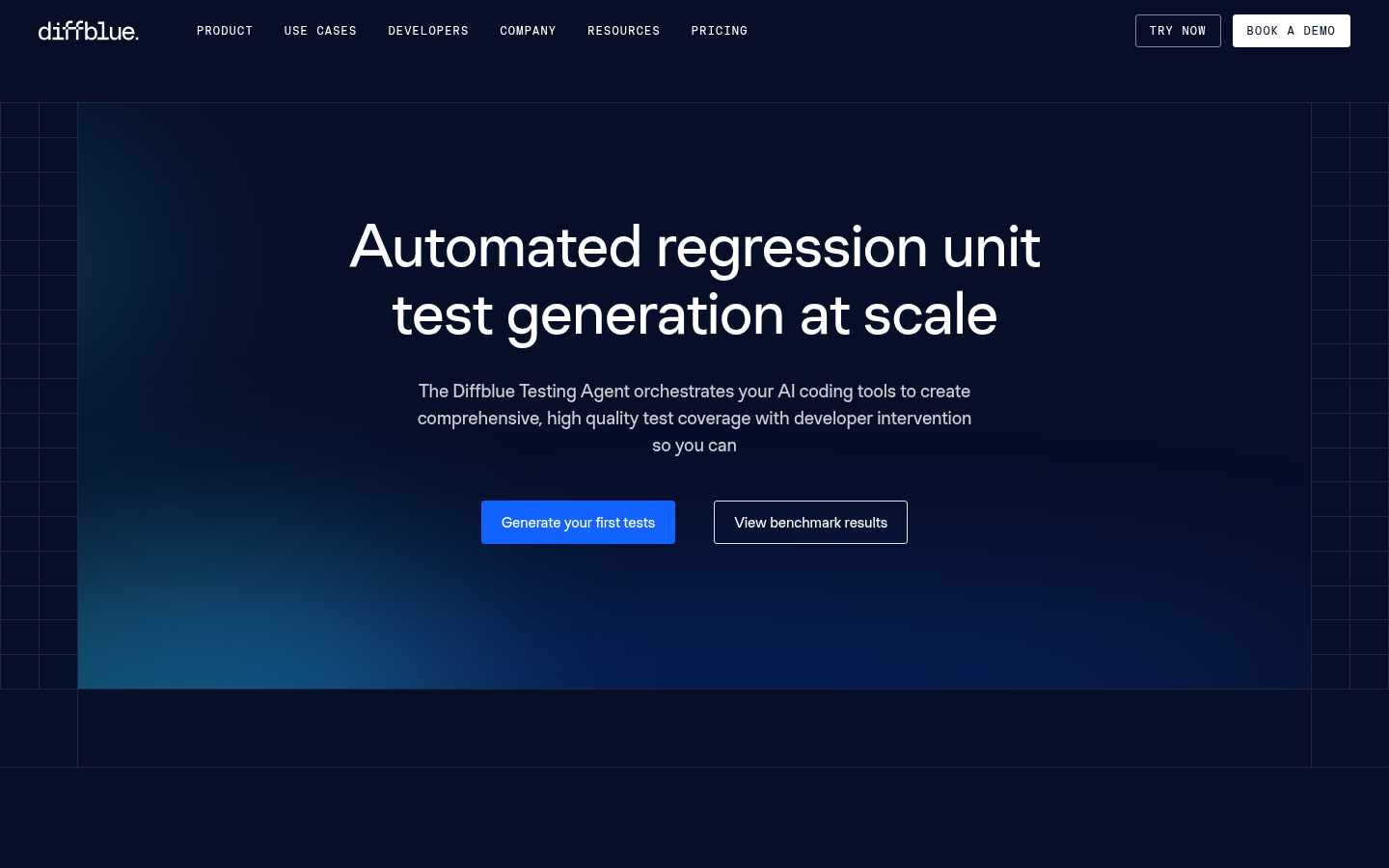 Homepage of the website, as captured