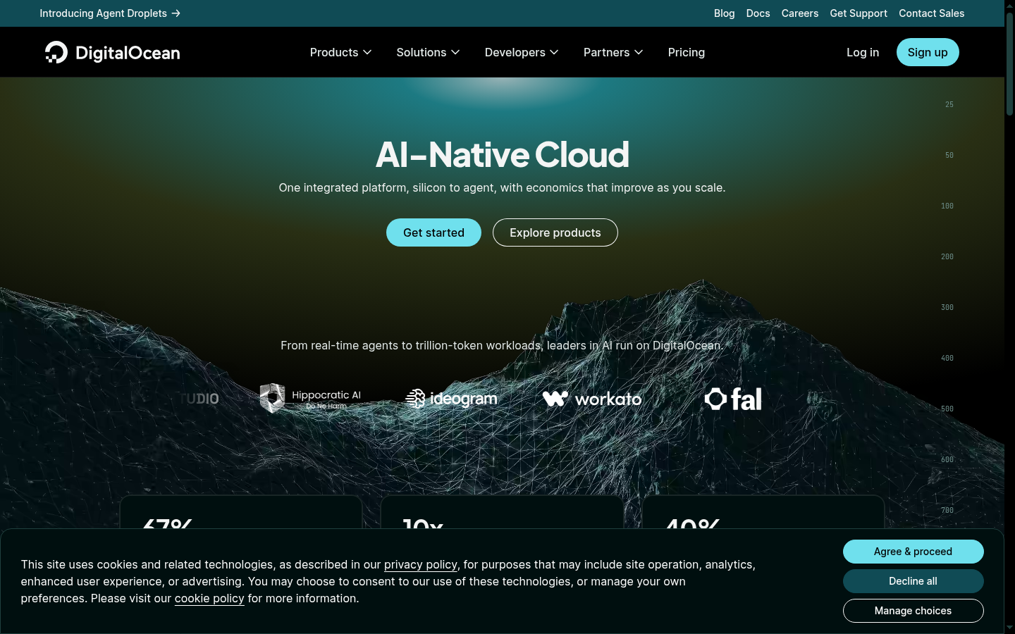 Homepage of the website, as captured