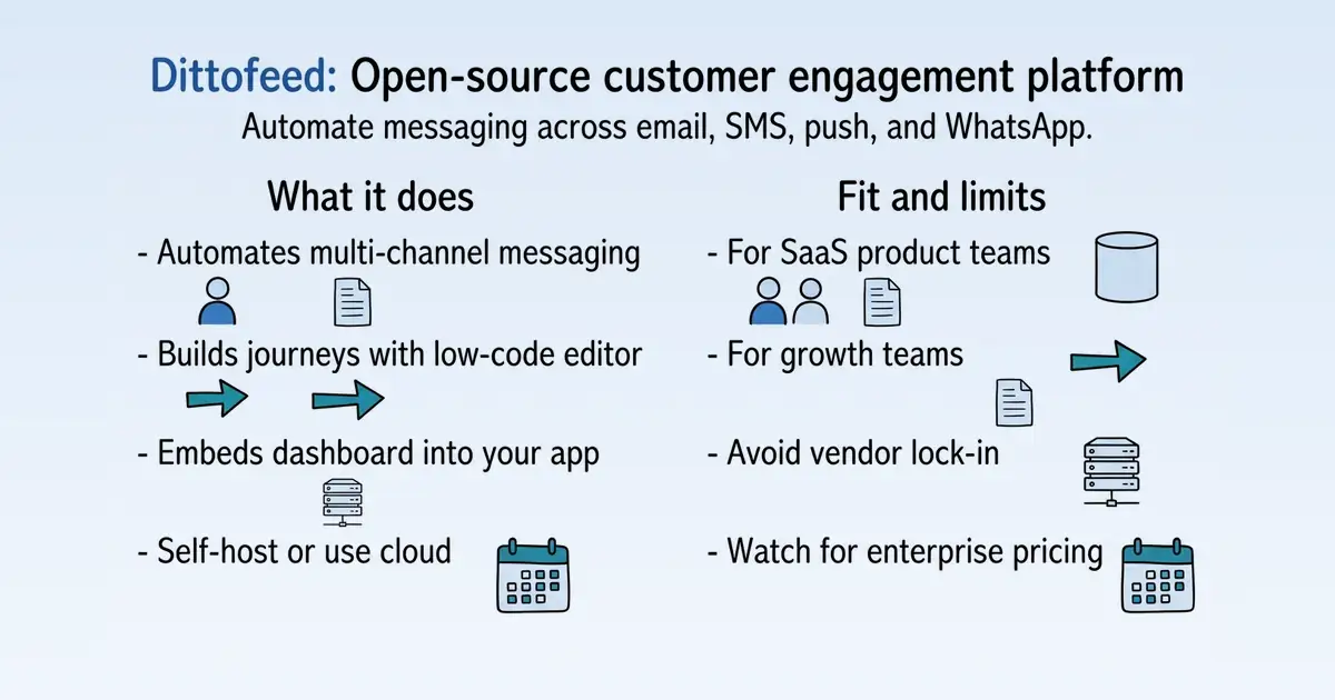 Dittofeed at a glance