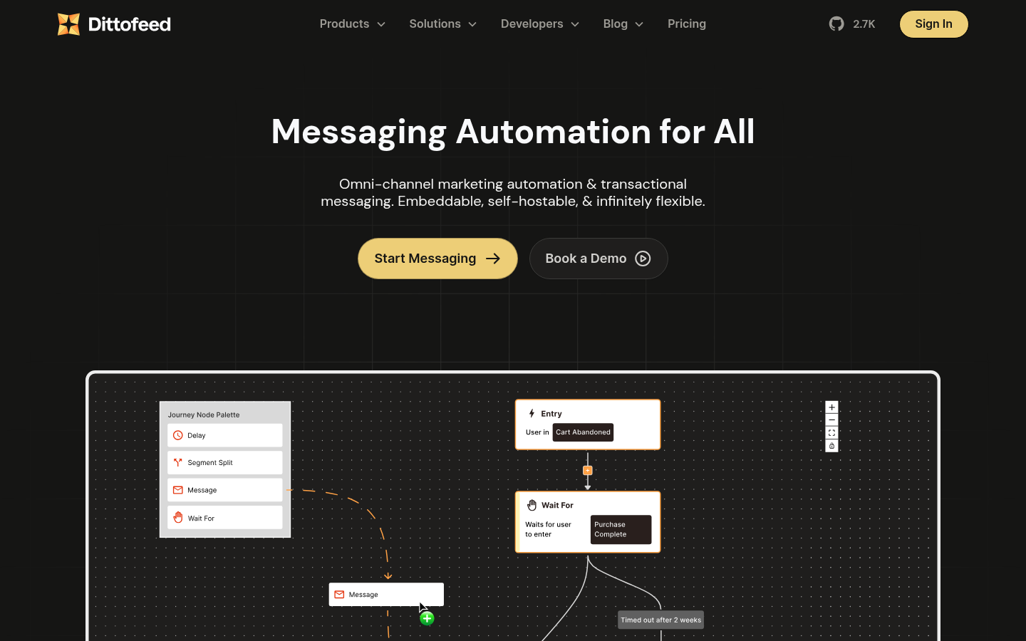 Homepage of the website, as captured