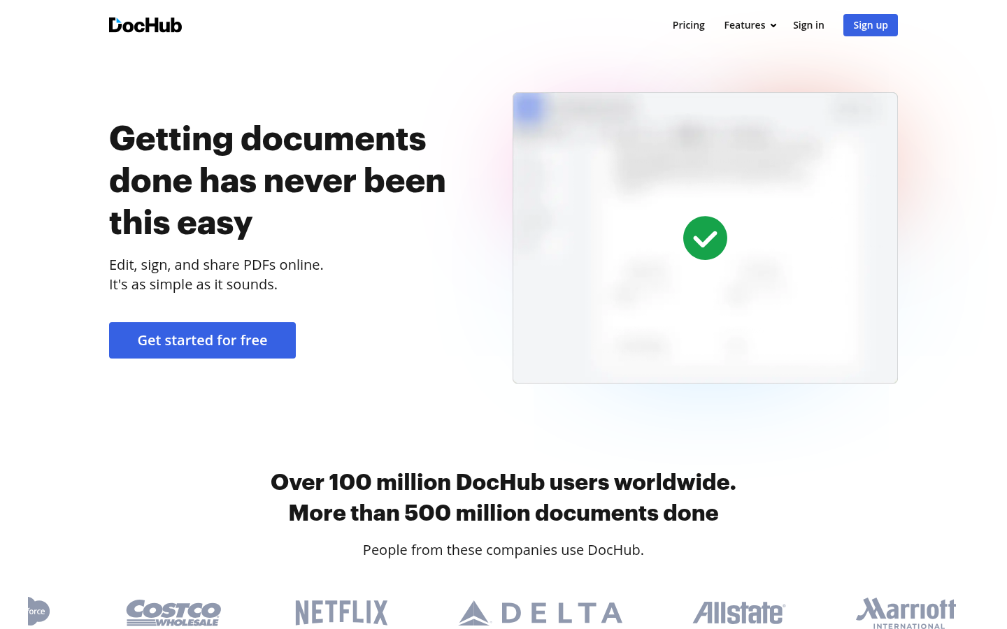 Homepage of the website, as captured