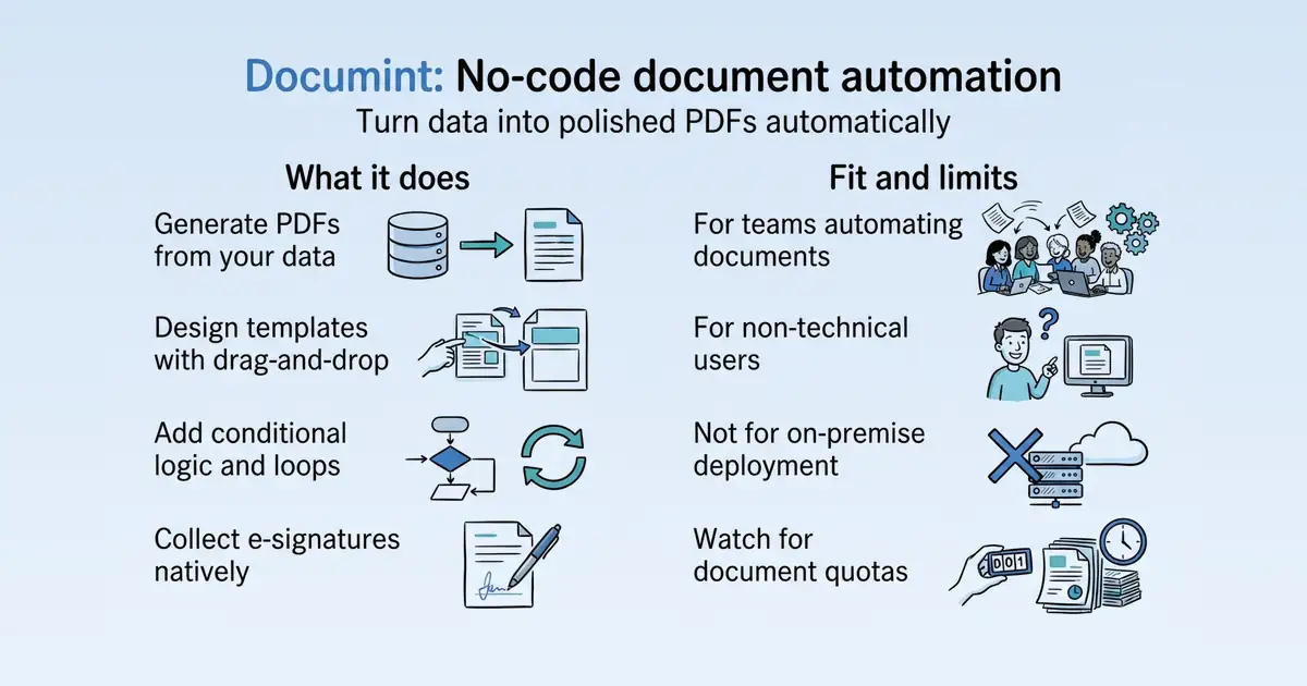 Documint at a glance