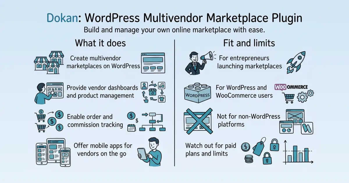 Dokan Multivendor Marketplace at a glance