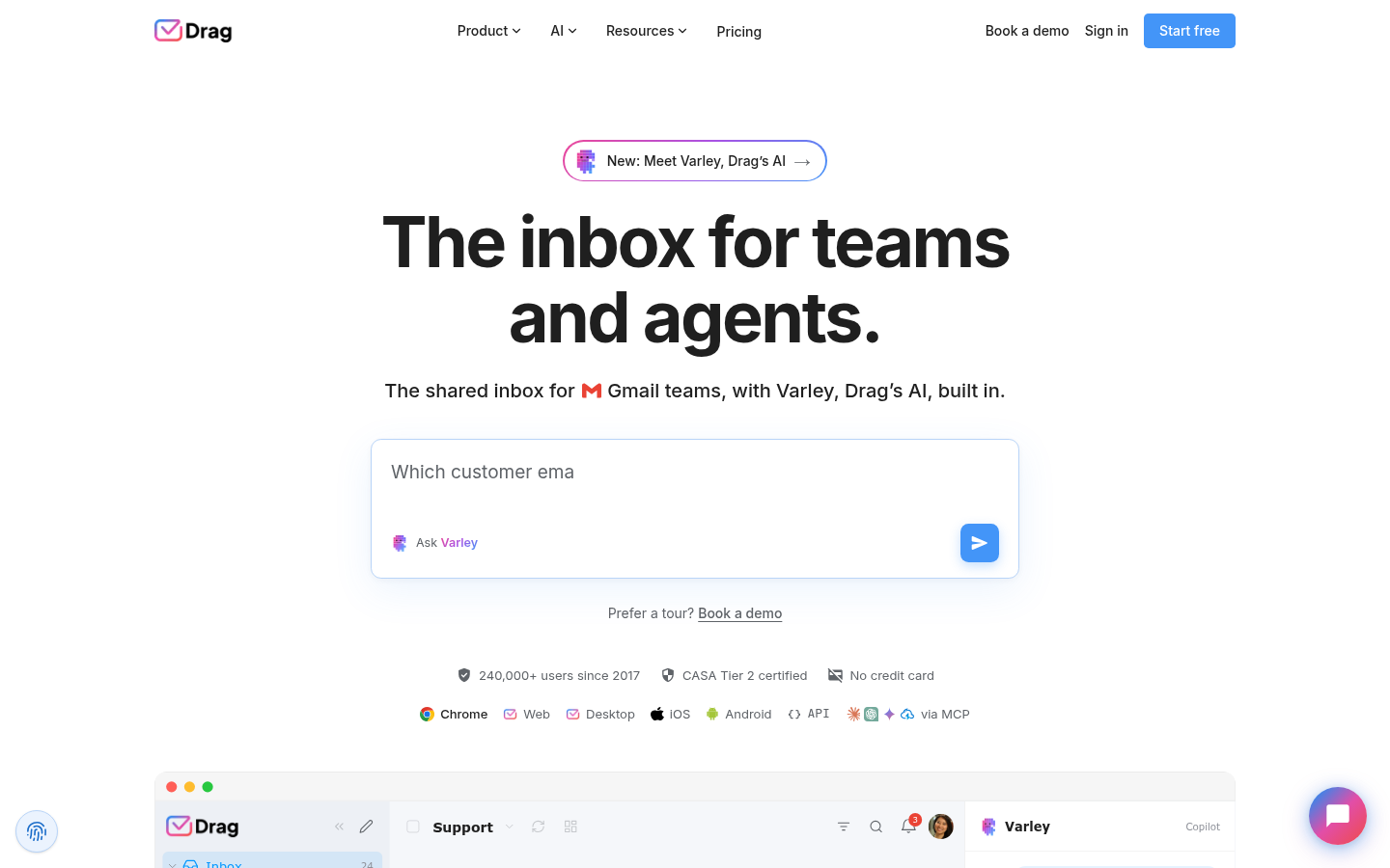 Homepage of the website, as captured