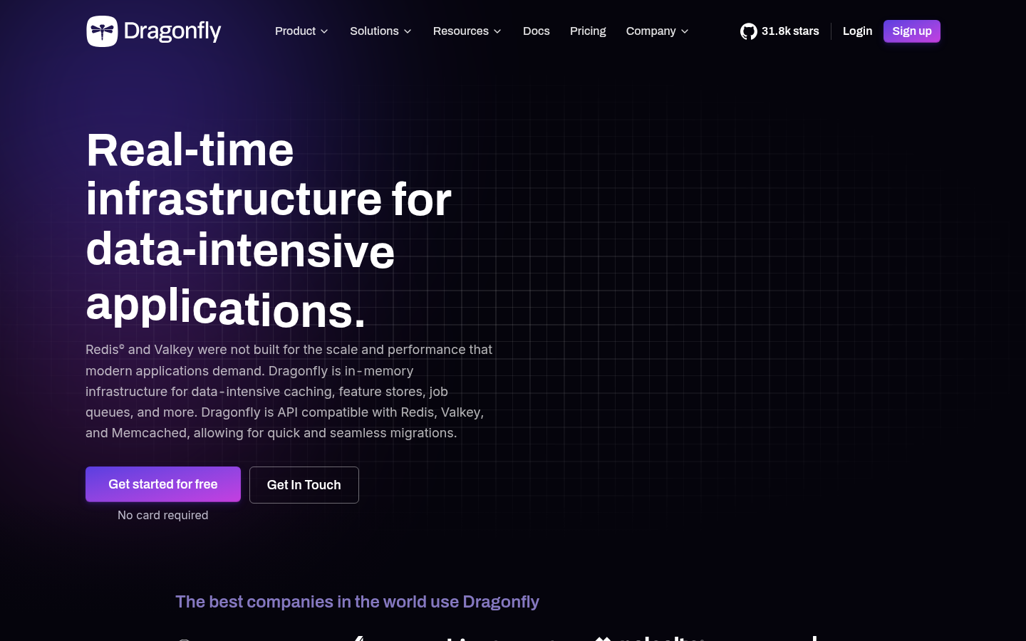 Homepage of the website, as captured