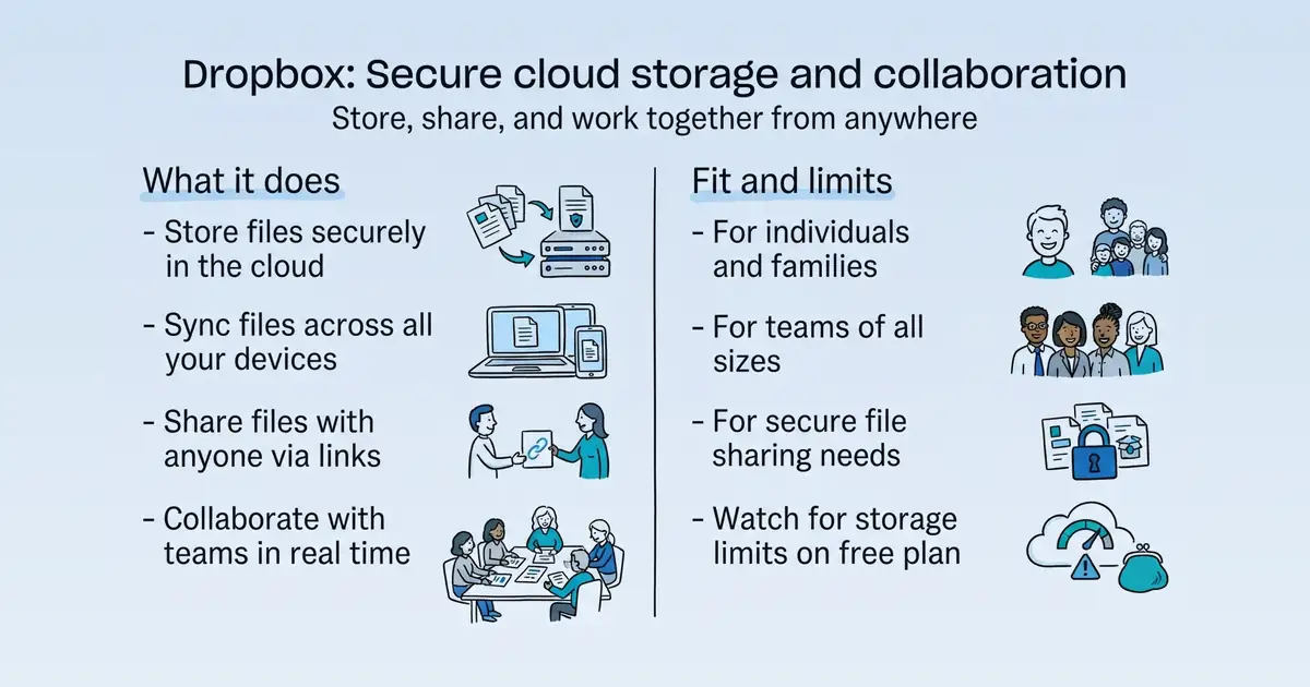 Dropbox at a glance
