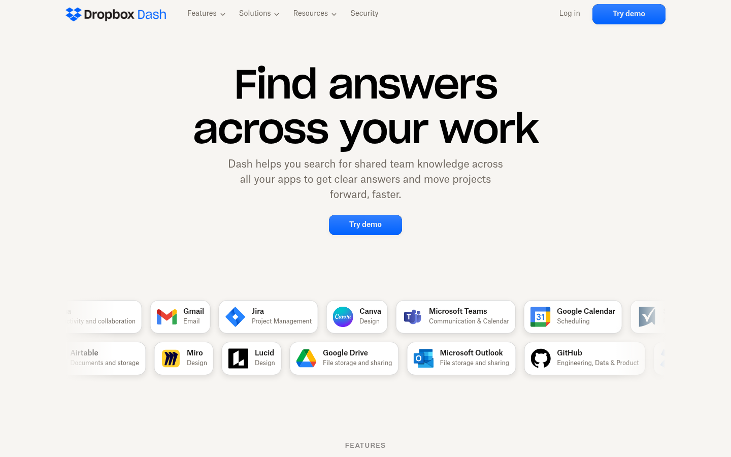 Homepage of the website, as captured