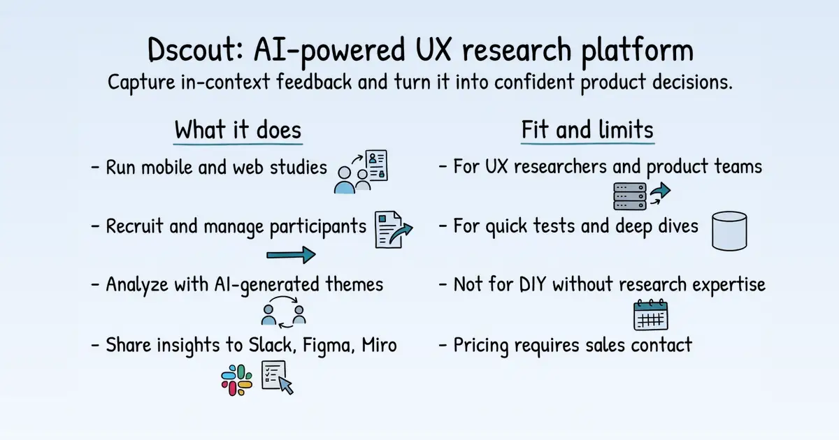 Dscout at a glance