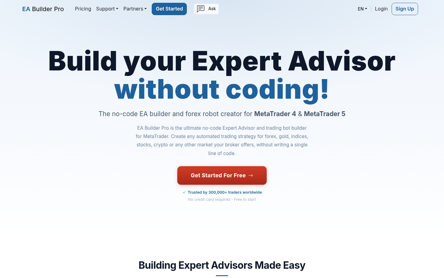 Homepage of the website, as captured