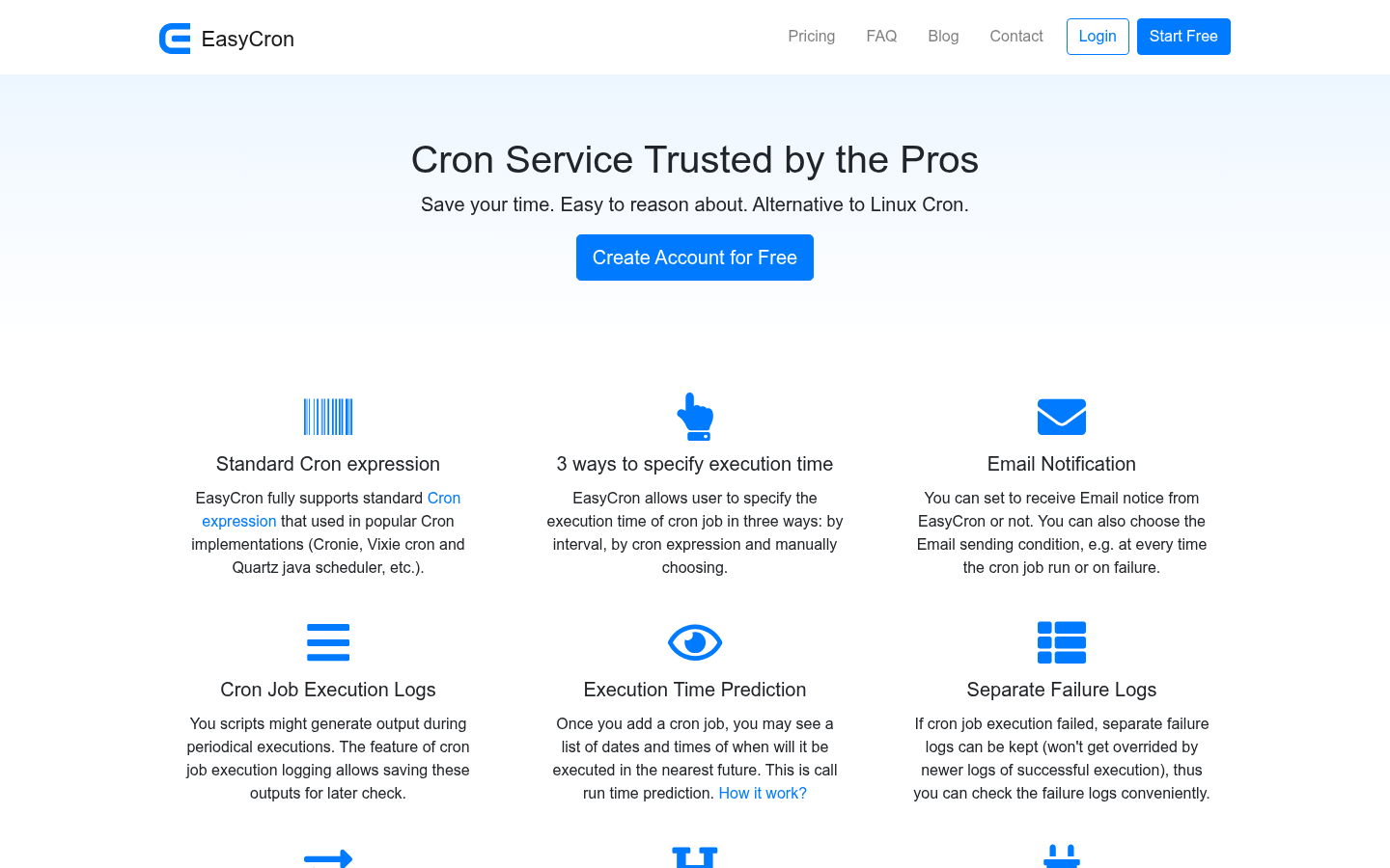 Homepage of the website, as captured