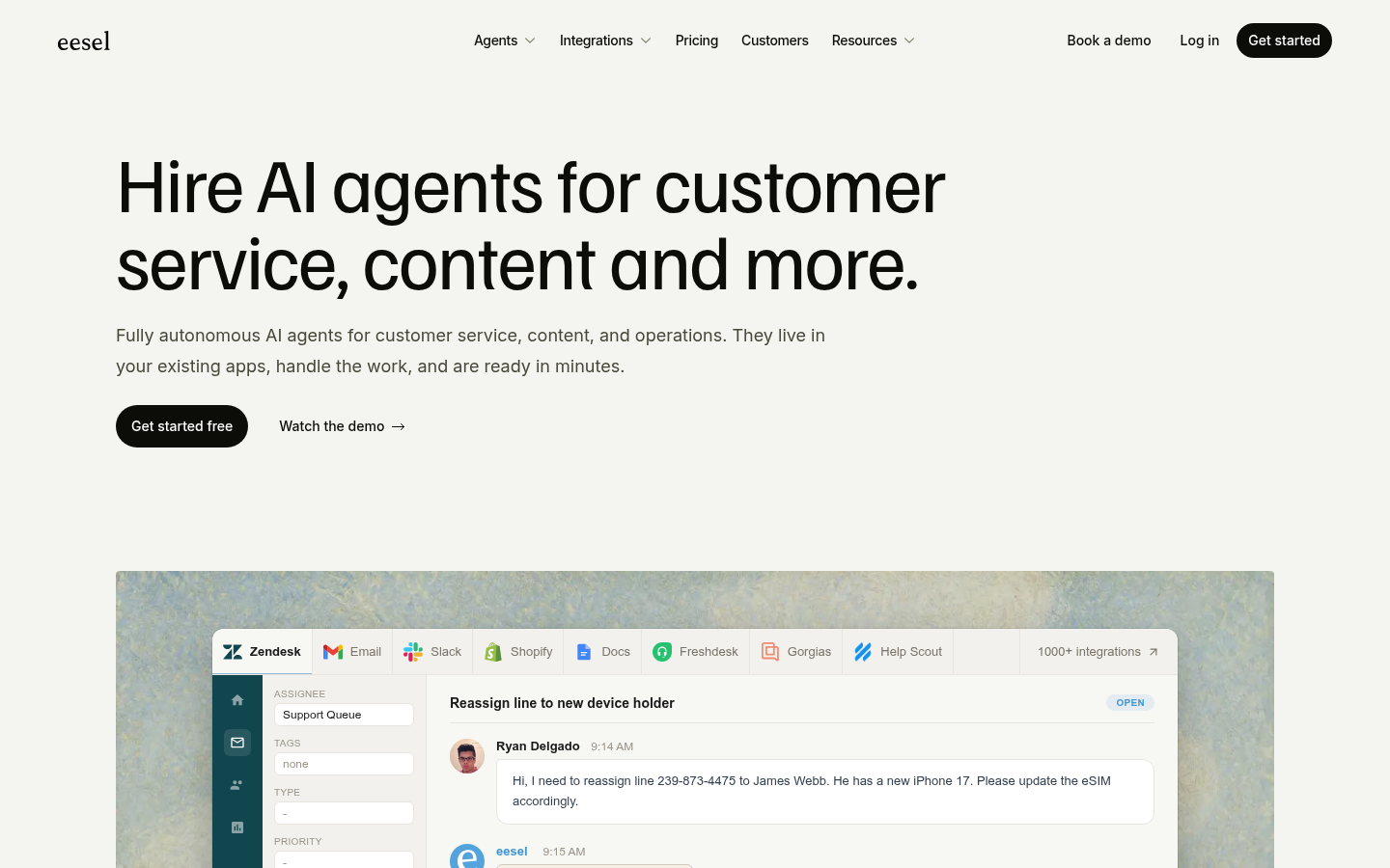 Homepage of the website, as captured