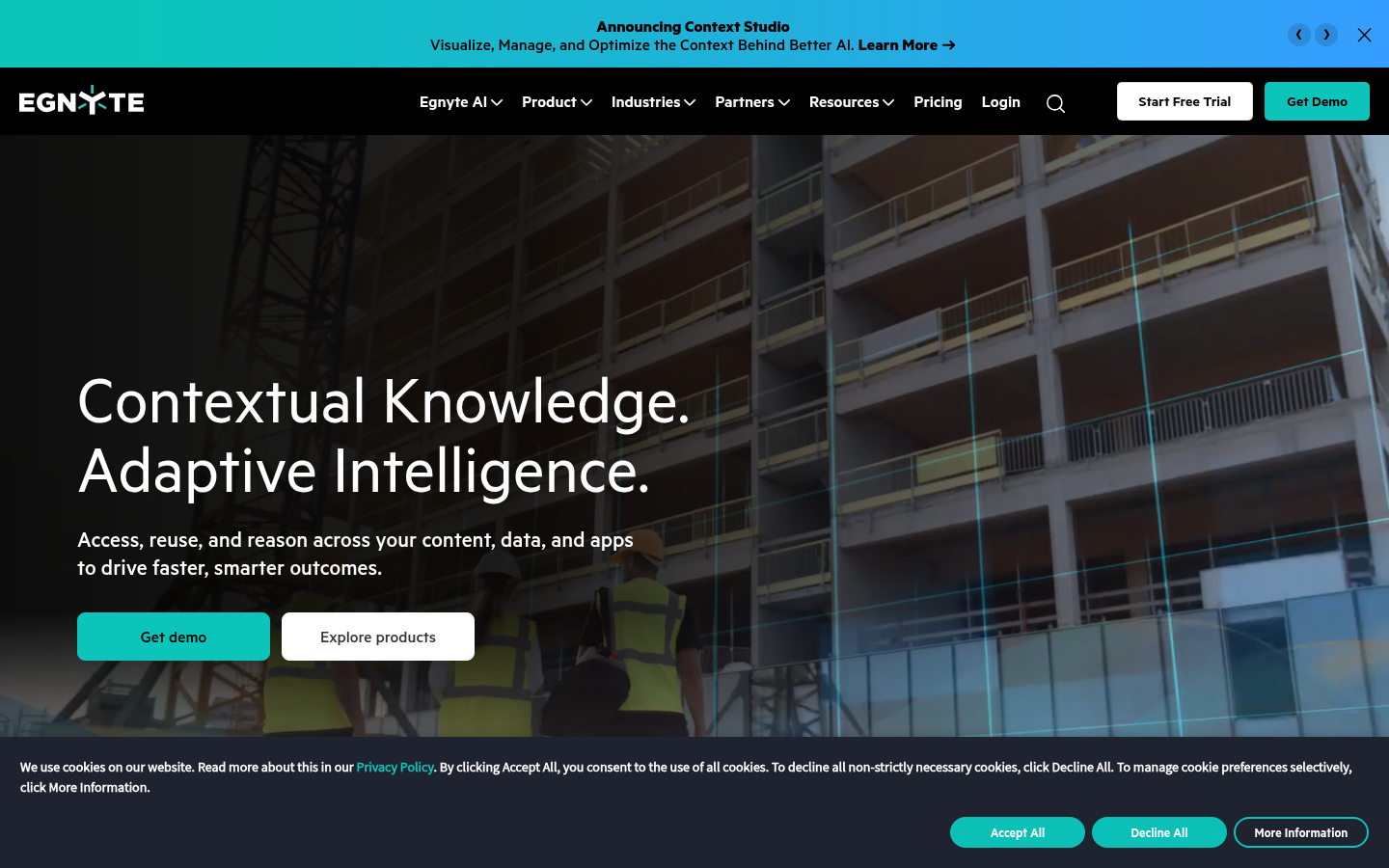 Homepage of the website, as captured