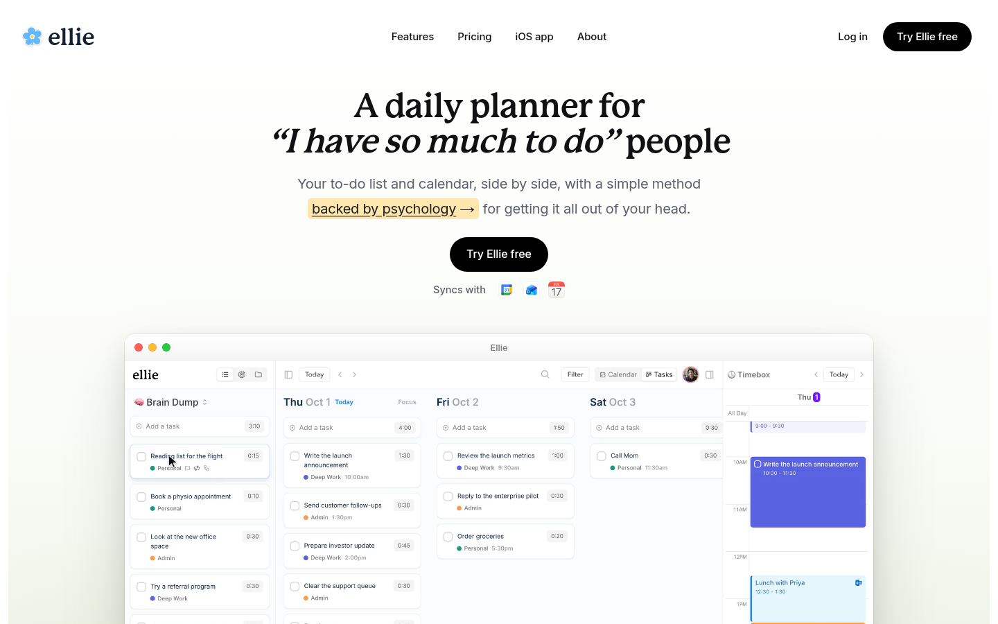 Homepage of the website, as captured