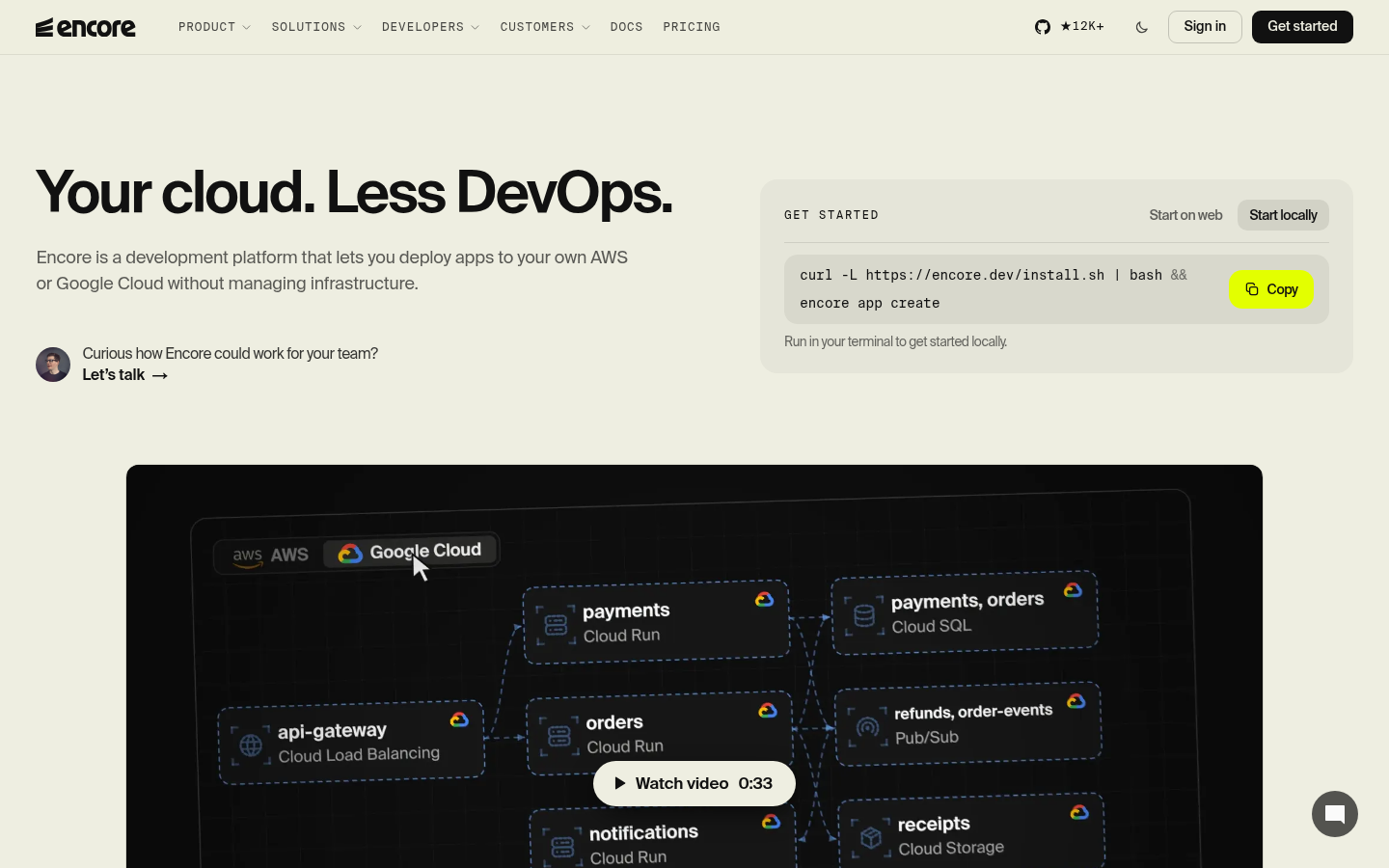 Homepage of the website, as captured